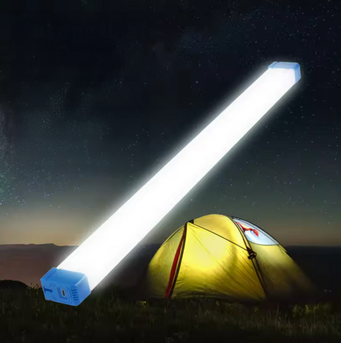 Revoluční 17CM LED dobíjecí campingové světlo