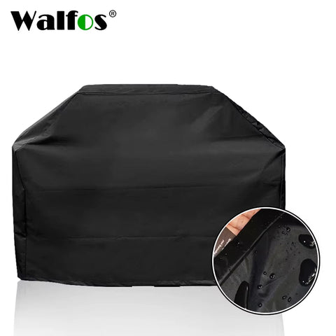 Waterproof Grill Cover BBQ Grill Outdoor Rainproof Dustproof Heavy Duty Grill Cover for Gas Charcoal Electric Grill