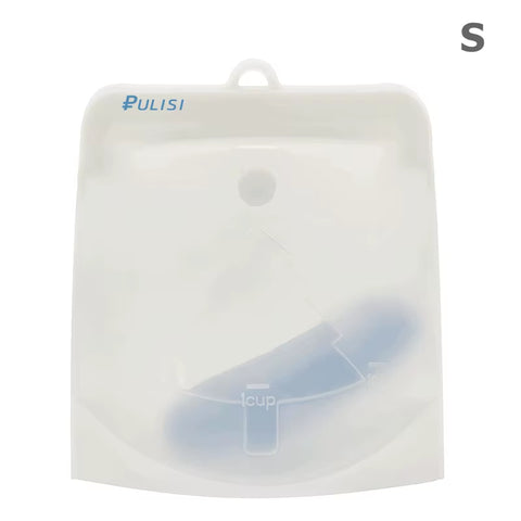 Silicone Reusable Food Bag 1500Ml 1000Ml 500Ml Leakproof Containers Reusable Fresh Bag Food Storage Bag Freezer Bag Snack