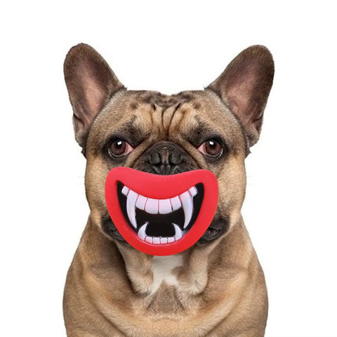 New Durable Safe Funny Squeak Dog Toys Devil'S Lip Sound Dog Playing/Chewing Puppy Make Your Dog Happy