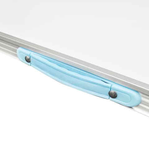 Skládací kempingový stůl s kovovým rámem 80 x 60 cm