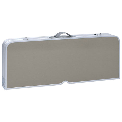 Skládací kempingový stůl se 4 místy k sezení ocel hliník