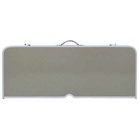 Skládací kempingový stůl se 4 místy k sezení ocel hliník