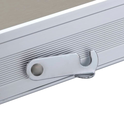 Skládací kempingový stůl se 4 místy k sezení ocel hliník