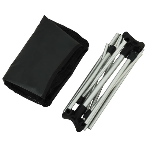 Skládací kempingové židle 2 ks s taškou 54x50x65 cm hliníkové