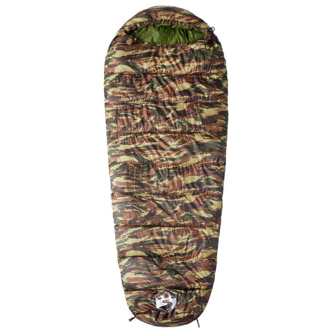 Spací pytel mumie pro dospělé 3 roční období - camo