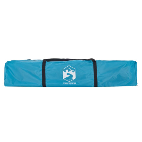 Kempingový stan kupole pro 3 osoby modrý rychloupínací