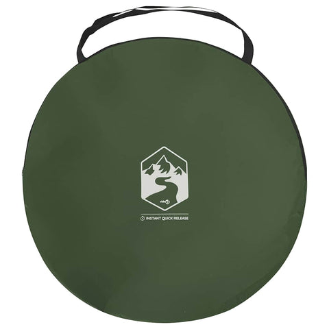 Toaletní stan zelený pop-up nepromokavý