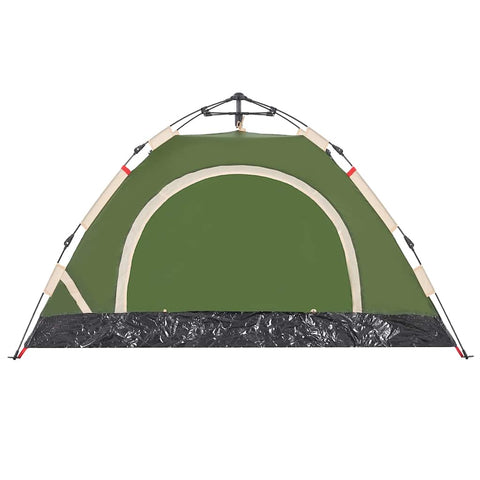 Kempingový stan pro 2 osoby zelený rychloupínací