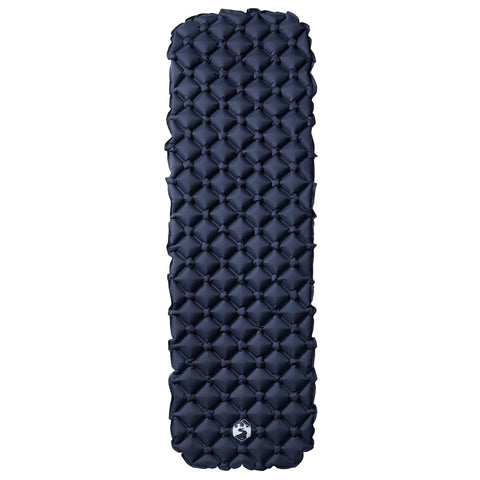 Nafukovací kempingová matrace pro 1 osobu šedá 190 x 58 x 6 cm