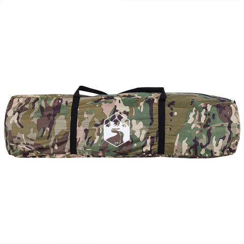 Rybářský stan pro 5 osob maskáčový nepromokavý