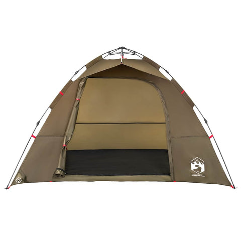 Rybářský stan pro 4 osoby olivově zelený rychloupínací