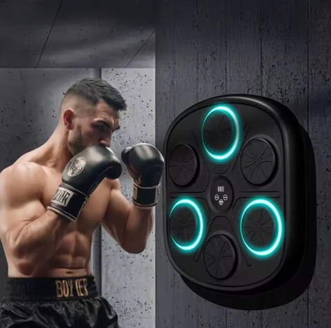 Bluetooth interaktivní boxovací trenažer s hudbou