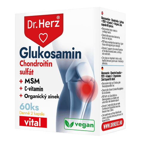 Dr. Herz Komplexní Glukosamin s MSM a chondroitinem pro klouby