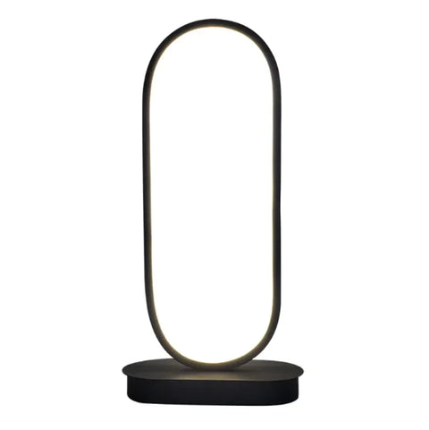 Oválná LED stolní lampa