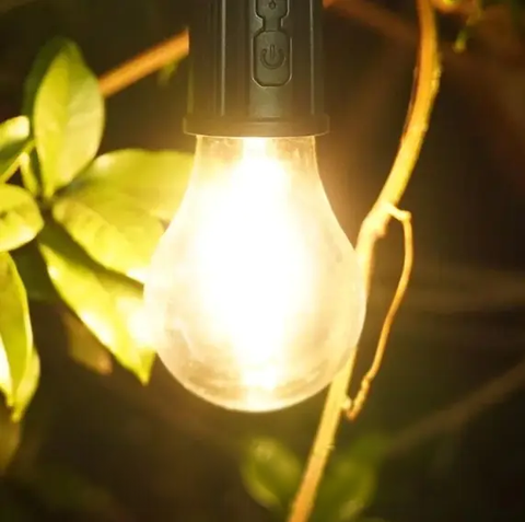 Vysoce odolní přenosná LED kempingová lampa