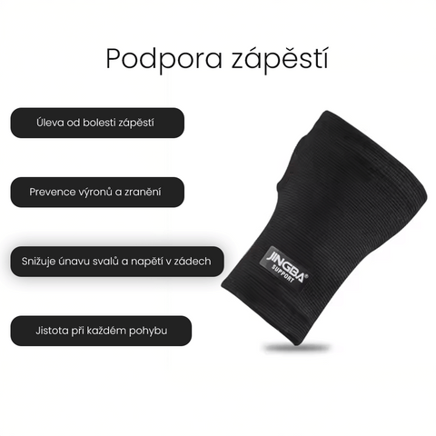 Praktická stahovací nejjednoduchší podpora zápěstí