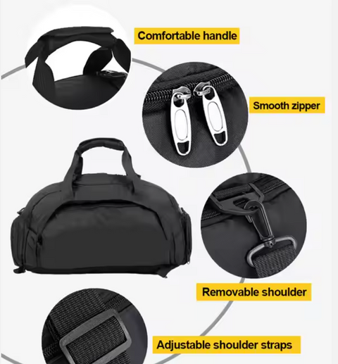 Unisex fitness taška přes rameno