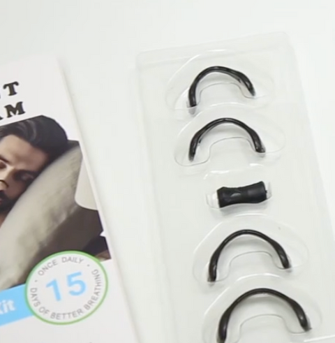 Silikonové magnetické nosní pásky proti chrápání