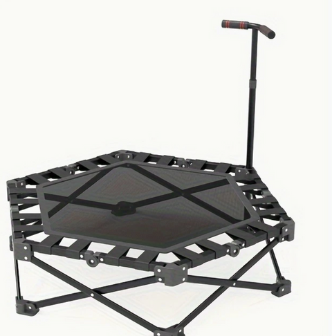 Skladací hexa fitness mini trampolína