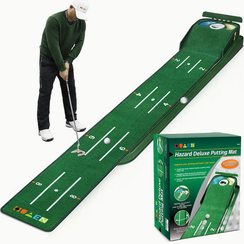 Mini golfová podložka do interiéru
