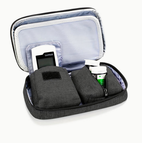 Cestovná taštička na diabetické pomůcky