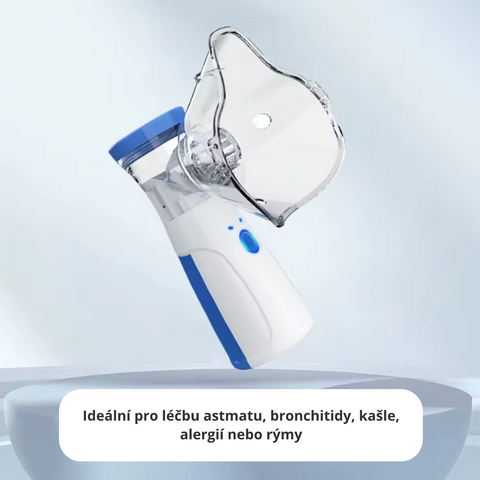 Efektivní mini ultrazvukový inhalátor 2v1