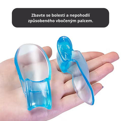 Chránič palce s gelovým oddělovačem – Komfortní úleva při hallux valgus