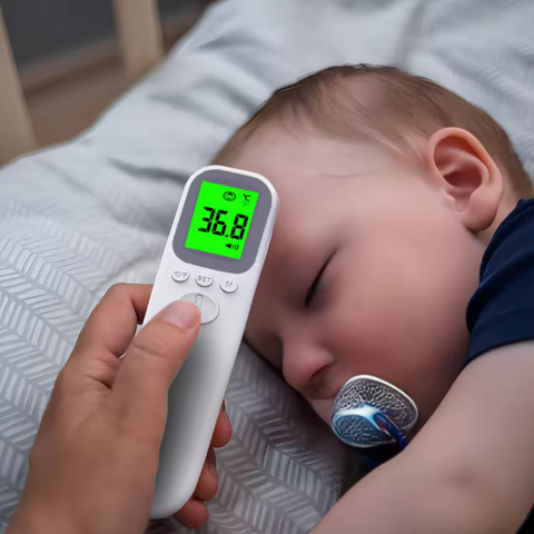 Digitální glukometr + bezkontaktní teploměr