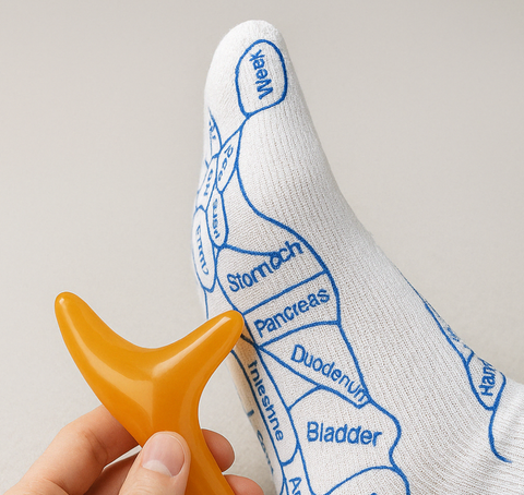 Masážní ponožky s reflexními body – Pohodlí a relaxace pro každý krok