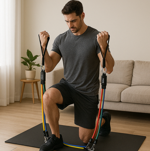 Sada posilovacích expanderů z přírodního latexu 11v1