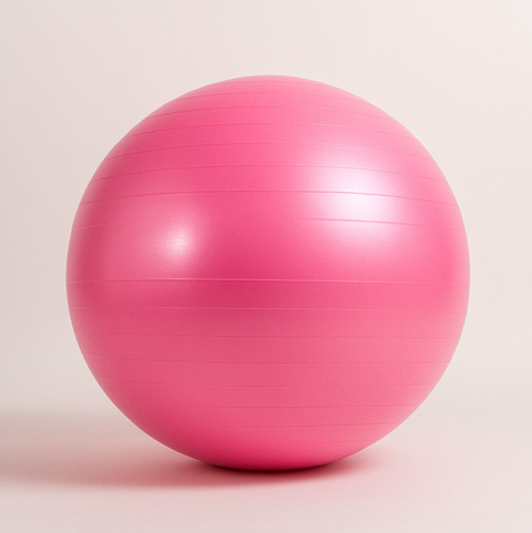 Fitness míč SHENGDE 55 cm – Fit ball pro cvičení, pilates a posílení středu těla