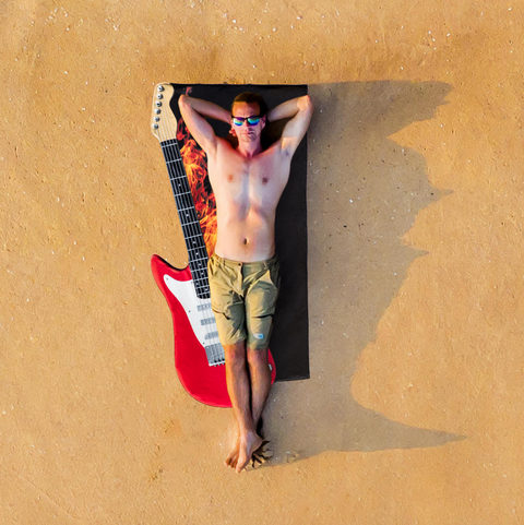 Osuška Kytara – stylový ručník pro hudební nadšence