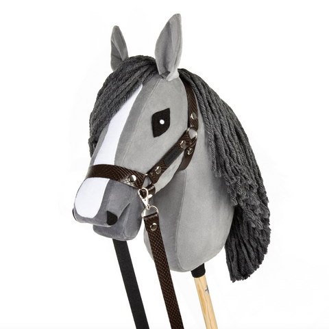 Skippi kantár pro Hobby Horse – oťaže z ekokože