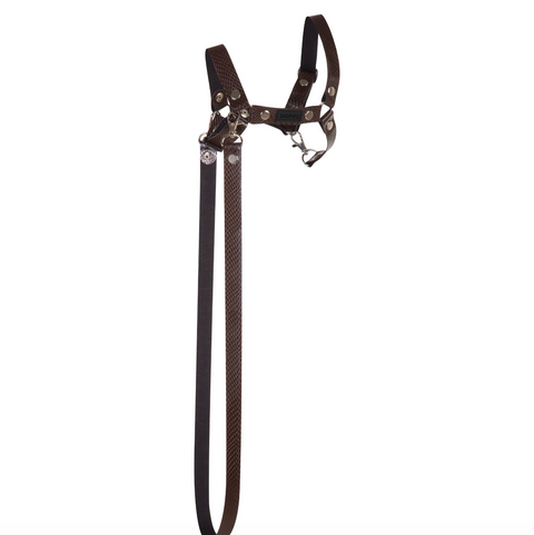 Skippi kantár pro Hobby Horse – oťaže z ekokože