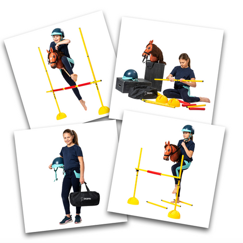 Stylová skoková překážka pro hobby koně Skippi 135 cm