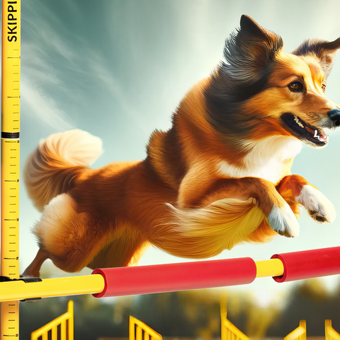 Stylová skoková překážka pro hobby koně Skippi 135 cm