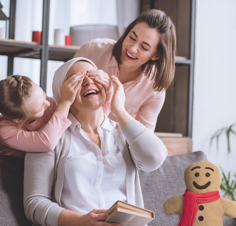 Velký hřejivý perníček s horkým srdcem