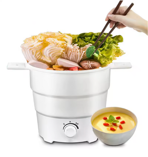 Přenosný multifunkční skládací elektrický hrnec