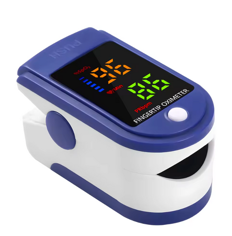 Pulzní oxymetr s LCD displejem