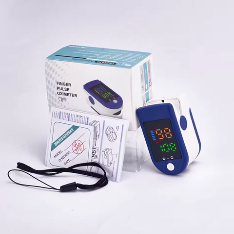 Pulzní oxymetr s LCD displejem