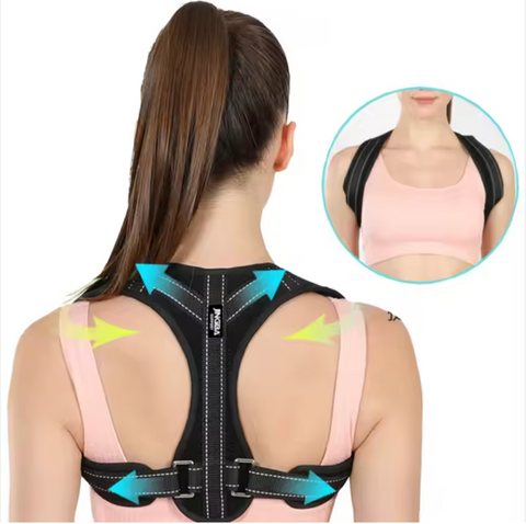 Ergonomická podpůrná ortéza zad (zádová opěrka)