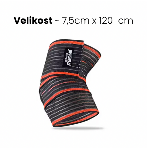 Silná elastická podpora na loket