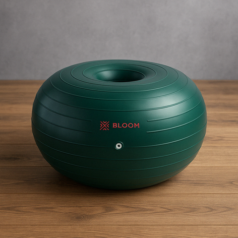 Donut ball BLOOM – Cvičební a balanční míč ve tvaru koblihy pro děti, kancelář i domácí trénink