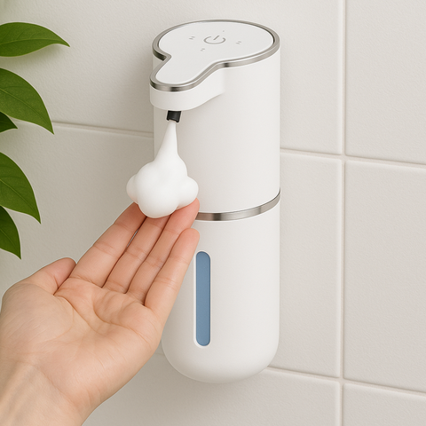 Bezdotykový dávkovač mýdla 380 ml – hygiena na maximum, styl do každé místnosti