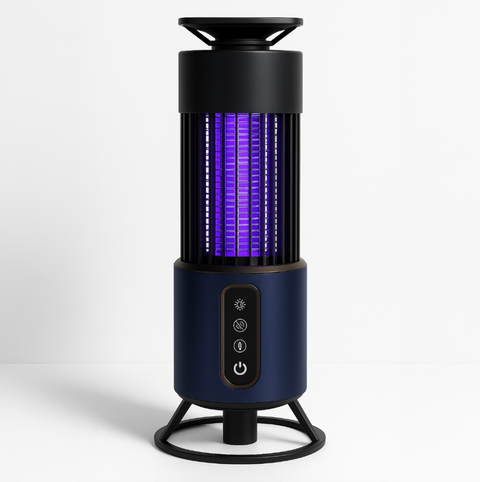 2v1 USB Dobíjecí Lampa na Hubení Komárů – bezpečí a pohodlí bez komárů