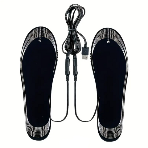 Elektricky vyhřívané vložky do bot s USB