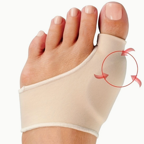Ponožky na hallux – Elastické návleky pro noční péči o chodidla (2 ks)