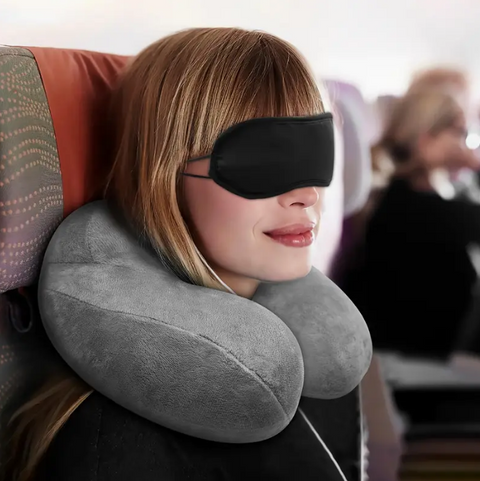 Měkký Ergonomický nafukovací cestovní polštář