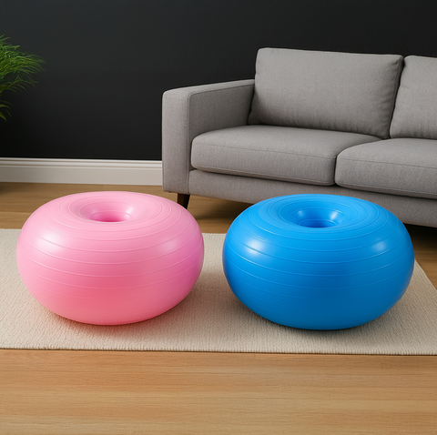 Cvičební a balanční míč Donut ball BLOOM